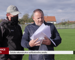 Začala rekonstrukce softbalového areálu