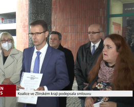 Koalice ve Zlínském kraji podepsala smlouvu