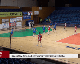 Házenkářky Zlína podlehly doma v interlize Slavii Praha