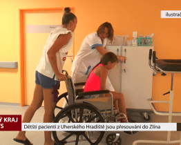Dětští pacienti z Uherského Hradiště jsou přesouváni do Zlína