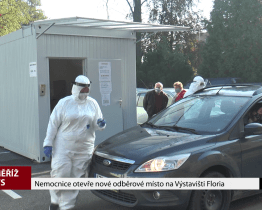 Nemocnice otevře nové odběrové místo na Výstavišti Floria
