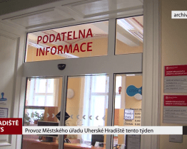 Provoz Městského úřadu Uherské Hradiště tento týden