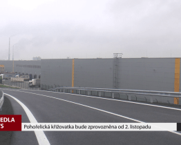 Pohořelická křižovatka bude zprovozněna od 2. listopadu