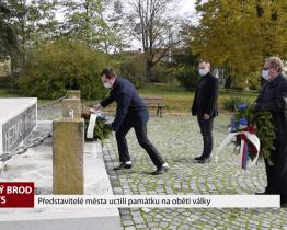 Představitelé města uctili památku na oběti války