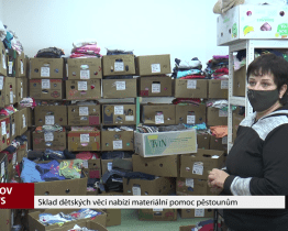 Sklad dětských věcí nabízí materiální pomoc pěstounům