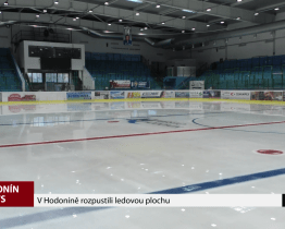 V Hodoníně rozpustili ledovou plochu