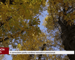 V zámeckém parku vznikne netradiční poesiomat