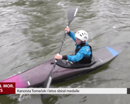 Kanoista Tomeček i letos sbíral medaile