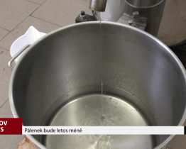 Pálenek bude letos méně