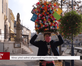 Věnec před radnicí připomněl martinské hody