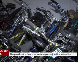 Nevyzvednutá kola ze ztrát a nálezů poputují k dětem do Afriky