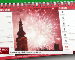 Radnice vydala kalendář na rok 2021