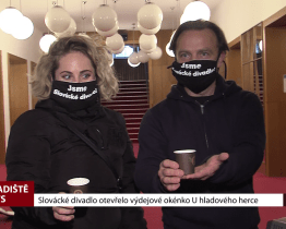 Slovácké divadlo otevřelo výdejové okénko U hladového herce