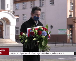 Město si připomenulo Den boje za svobodu a demokracii