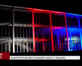 Památník Tomáše Bati se připojil k oslavě 17. listopadu