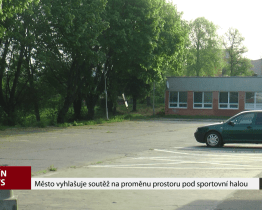 Město vyhlašuje soutěž na proměnu prostoru pod sportovní halou