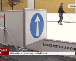 Město chystá pro občany umělé ledové kluziště