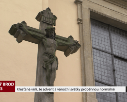 Křesťané věří, že advent a vánoční svátky proběhnou normálně