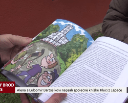 Alena a Lubomír Bartošíkovi napsali společně knížku Kluci z Lapače