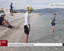 Kanoisté trénovali v Chorvatsku