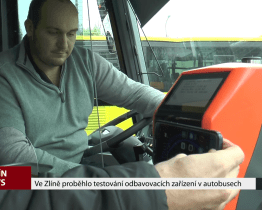 Ve Zlíně proběhlo testování odbavovacích zařízení v autobusech