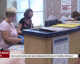 Část svých kulturních akcí dokázala Knihovna F. Kožíka stihnout