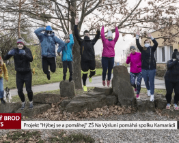 Projekt "Hýbej se a pomáhej" ZŠ Na Výsluní pomáhá spolku Kamarádi