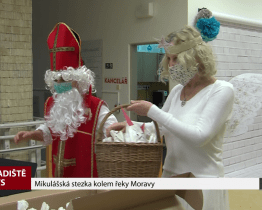 Mikulášská stezka kolem řeky Moravy