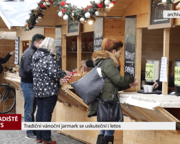 Tradiční vánoční jarmark se uskuteční i letos