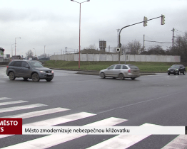 Město zmodernizuje nebezpečnou křižovatku