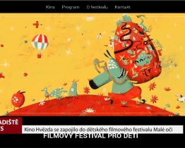 Kino Hvězda se zapojilo do dětského filmového festivalu Malé oči
