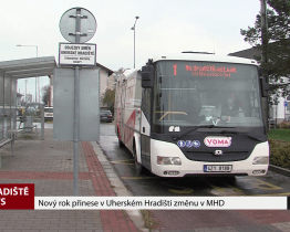 Nový rok přinese v Uherském Hradišti změnu v MHD