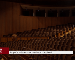 Rozpočet města na rok 2021 bude schodkový