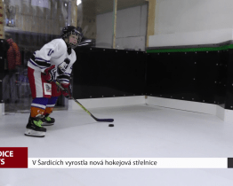 V Šardicích vyrostla nová hokejová střelnice