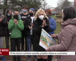 ZŠ Na Výsluní vyhlásila výsledky projektu Hýbej se a pomáhej