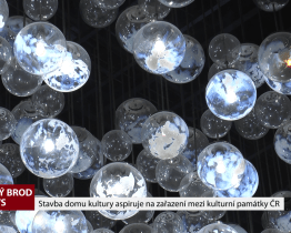 Stavba domu kultury aspiruje na zařazení mezi kulturní památky ČR