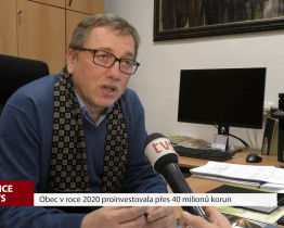 Obec v roce 2020 proinvestovala přes 40 milionů korun
