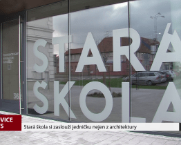 Stará škola si zaslouží jedničku nejen z architektury 