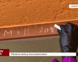 Tříkrálová sbírka je letos bezkontaktní