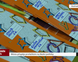Město přispěje prvňáčkům na školní potřeby