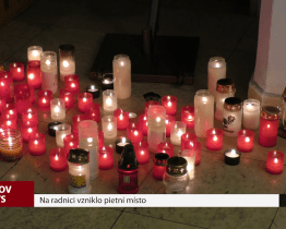 Na radnici vzniklo pietní místo