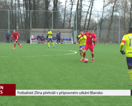 Fotbalisté Zlína přehráli v přípravném utkání Blansko