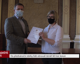 Do předvánoční sbírky lidé věnovali téměř 60 tisíc korun