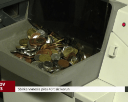 Sbírka vynesla přes 40 tisíc korun