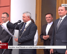 Senátor Josef Bazala se vzdal funkce starosty, zůstane zastupitelem