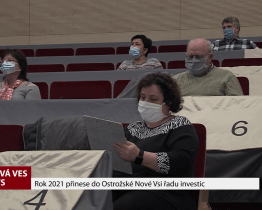 Rok 2021 přinese do Ostrožské Nové Vsi řadu investic
