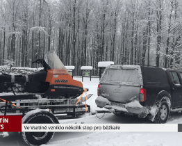 Ve Vsetíně vzniklo několik stop pro běžkaře