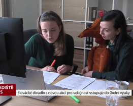 Slovácké divadlo s novou akcí pro veřejnost vstupuje do školní výuky