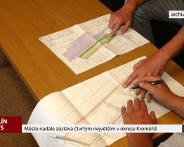 Město nadále zůstává čtvrtým největším v okrese Kroměříž