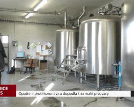 Opatření proti koronaviru dopadla i na malé pivovary